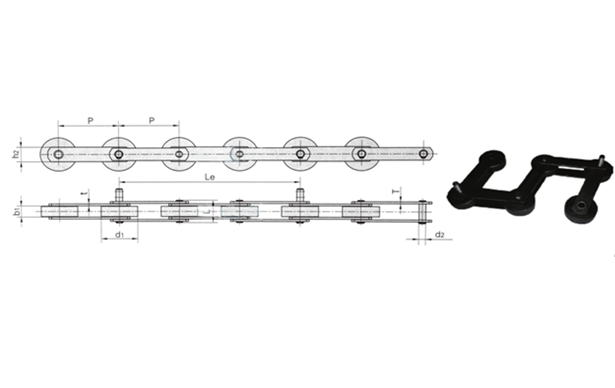 Escalator Step Chain