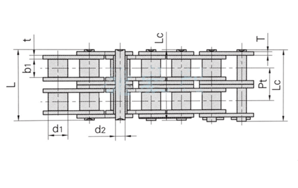 Escalator Handrail Drive Chain