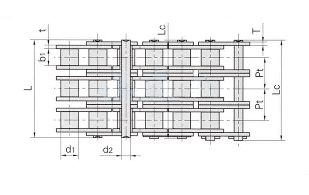 Escalator Handrail Drive Chain