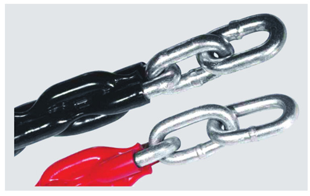 Elevator WFBS plastic-wrapped flex fire-retardant balance compensating chain