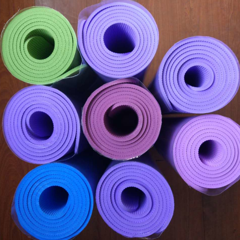 185*60cm Colorful EVA Yoga Mat 4-10mm