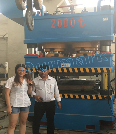 DHP-2500Tons Hydraulic Forming Press Machine for Sheet Metal Door