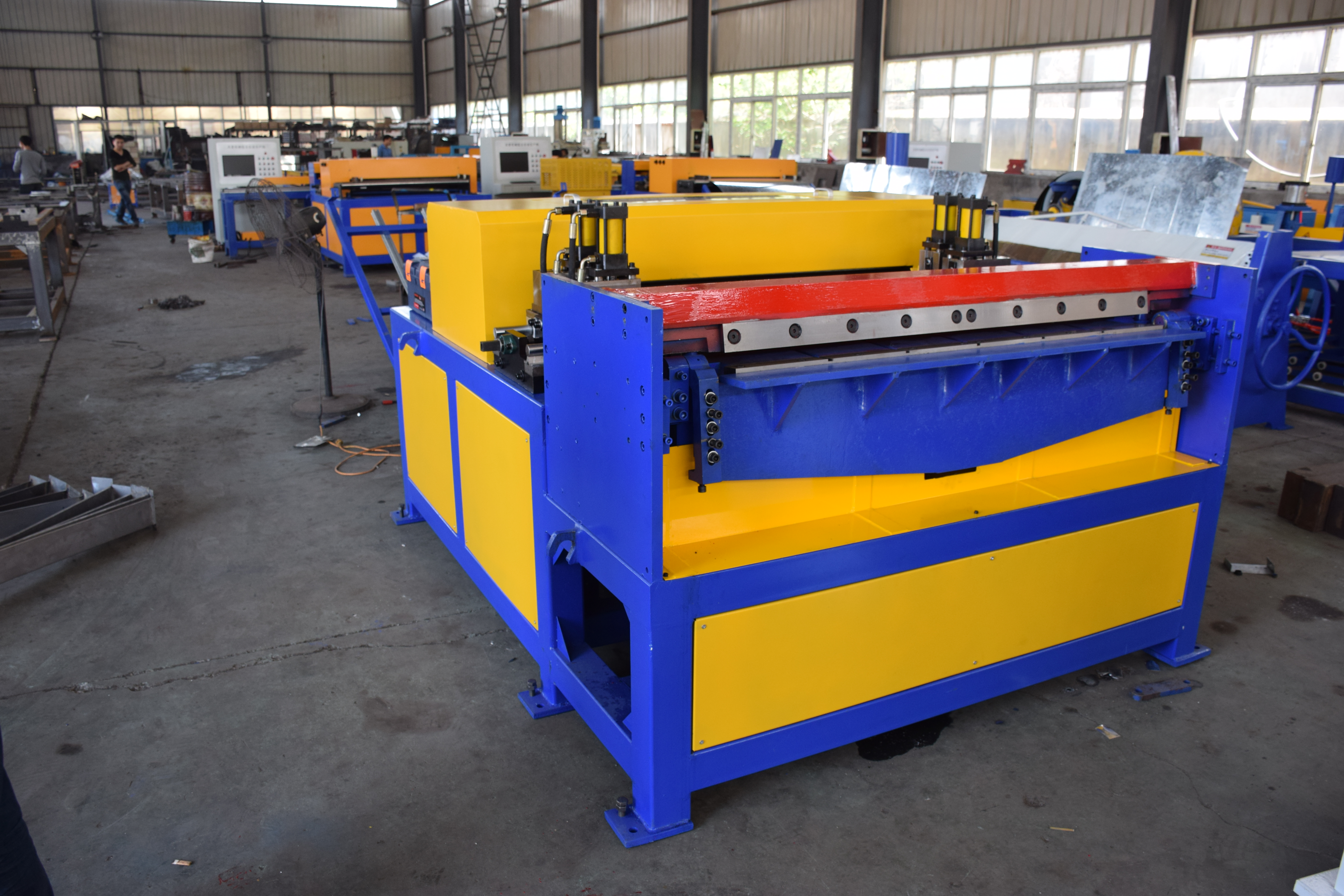 HVAC Auto Square Rectangular Air Duct Production Line for Ventilation