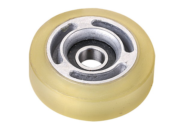 Φ76*25 6202-2RS ID 15mm Aluminum Step Roller for Mitsubishi Escalator Use