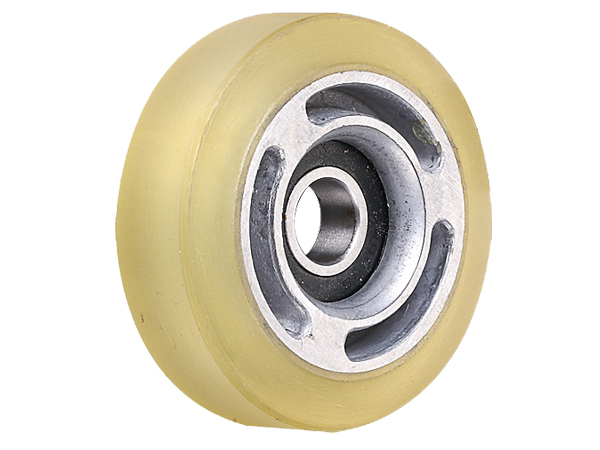 Φ76*25 6202-2RS ID 15mm Aluminum Step Roller for Mitsubishi Escalator Use