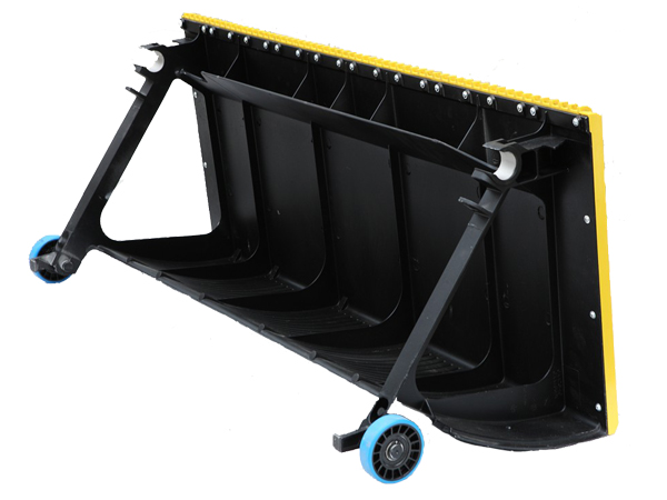  Black Escalator Aluminum Step 1000mm with Blue Roller