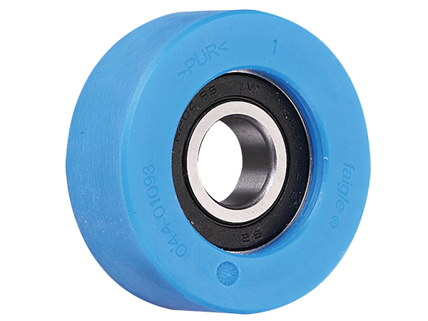  Φ70x25mm 6204-2RS Material PU Blue Escalator Step Roller 