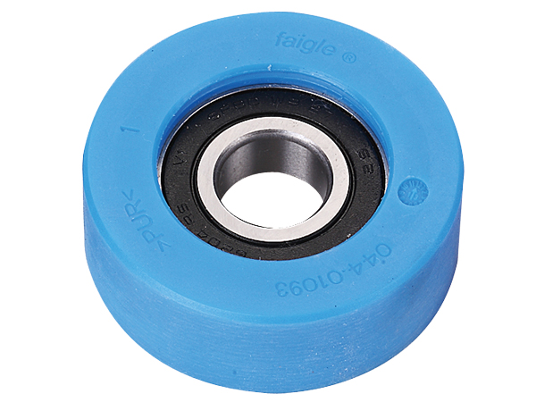  Φ70x25mm 6204-2RS Material PU Blue Escalator Step Roller 