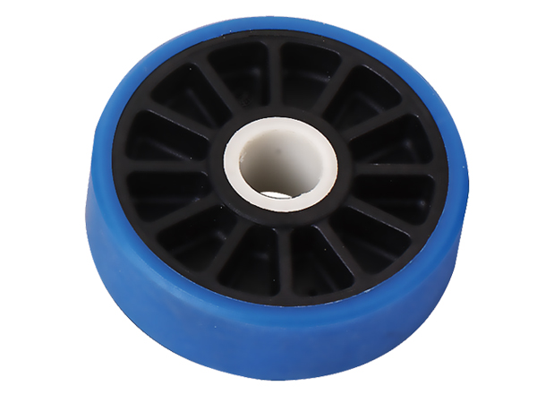 Blue Escalator Chain Auxiliary Roller with 76.2x22mm ID: 17mm