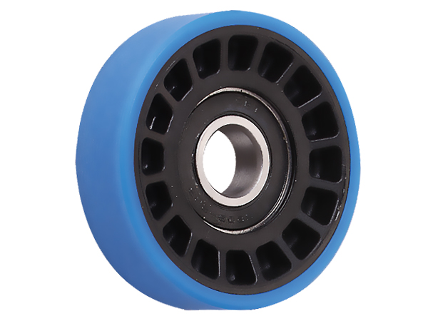 76.2*22mm 6203-2RS ID: 17mm Schindler Blue Escalator Chain Roller 