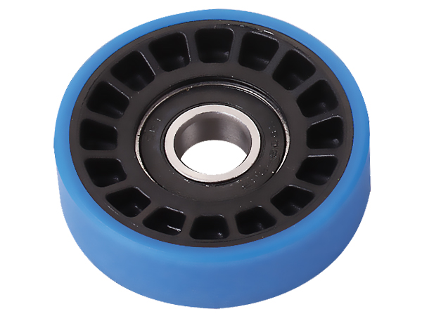 76.2*22mm 6203-2RS ID: 17mm Schindler Blue Escalator Chain Roller 