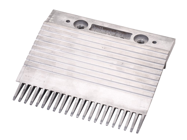 Escalator Kone Aluminum Comb Plate 22 Teeth Left Plate