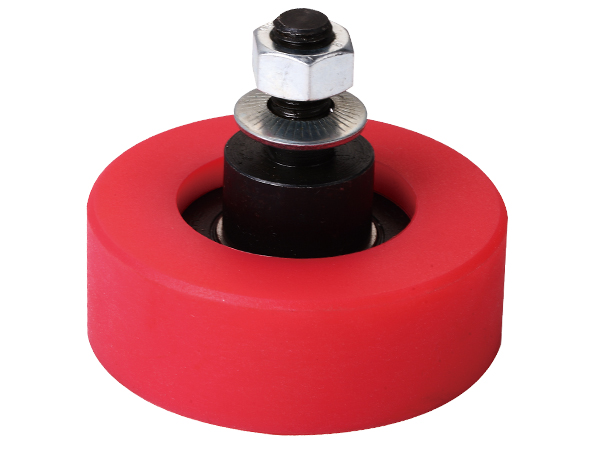 Schindler Red Escalator Step Roller with Axle with 70x25mm