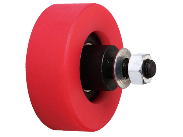 Schindler Red Escalator Step Roller with Axle with 70x25mm