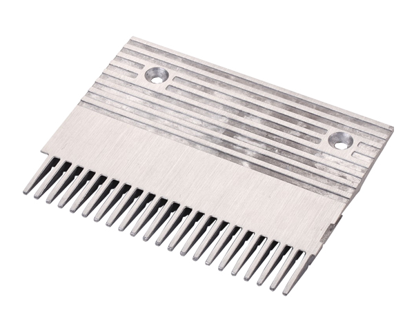 Escalator Kone Aluminum Comb Plate 22 Teeth 202.2mm  Left Plate