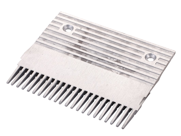 Escalator Kone Aluminum Comb Plate 22 Teeth 197.4mm Center Plate 