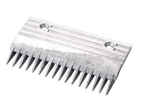 Hyundai Aluminium Escalator Center Comb Plate with 145mm Length 16 Teeth