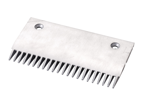 Schindler Aluminium Escalator Center Comb Plate with 199 Length 22 Teeth