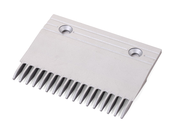Hitachi Gray Escalator Aluminium Center Comb Plate with 143mm Length 17 Teeth