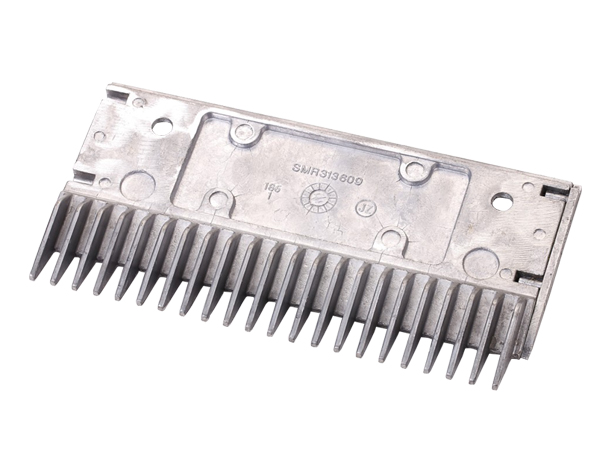 Schindler Escalator Aluminum 203.5mm 22 Teeth Left Comb Plate 