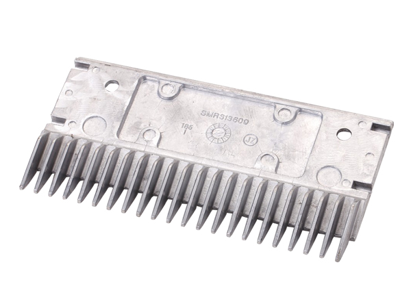 Schindler Escalator Aluminum 199.4mm 22 Teeth Center Comb Plate 