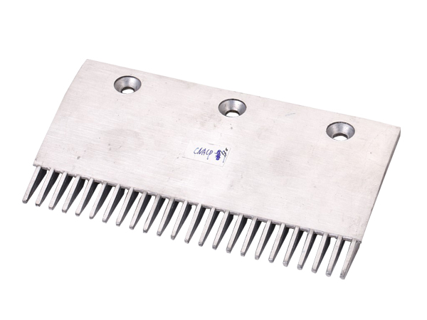 Thyssen Escalator Aluminum 203mm 24 Short Teeth Left Comb Plate 