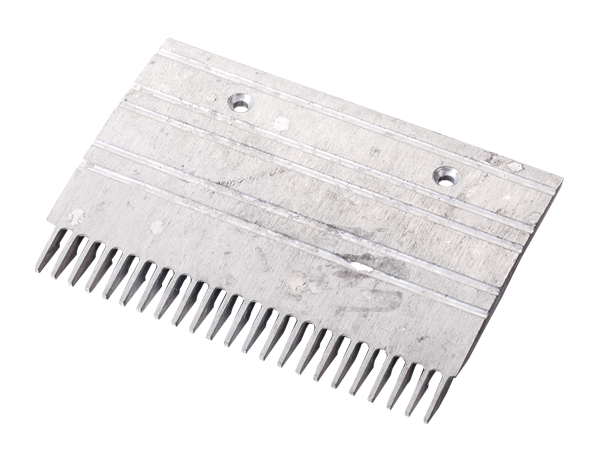 Escalator Aluminum 197.994mm 23 Teeth Left Comb Plate 