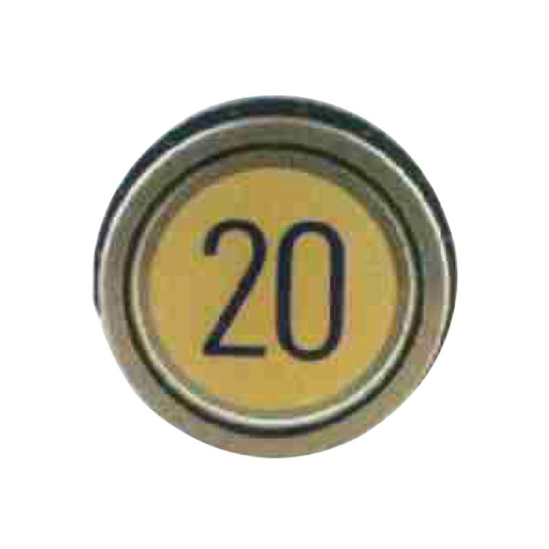 24V D-type Elevator Button 