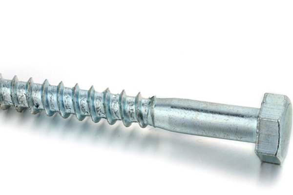 Zinc Plated Carbon Steel DIN571 Hex Head Wood Screw