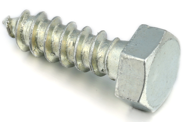 High Quality Zinc Plated Carbon Steel Galvanized Hex Head Coach Screw