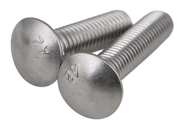 High Accurate Dimensions 1 / 2 Spining Carriage Bolt Uses