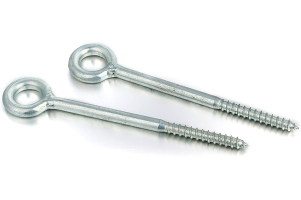 Part Thread Zinc Plated Welded Lag Screw Eye Bolts