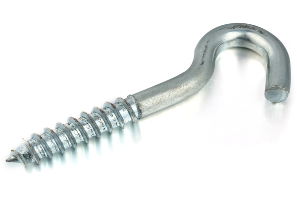 Pigtail Eye Screw Bolt Threaded Pig Tail Hook Eye Bolt