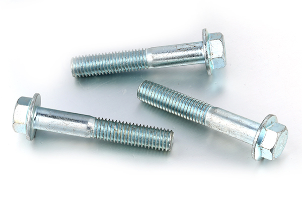 Galvanized Hex Serrated Flange Bolt Accept Logo