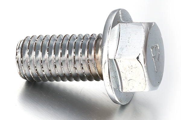 Galvanized Hex Serrated Flange Bolt Accept Logo