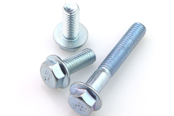 Galvanized Hex Serrated Flange Bolt Accept Logo