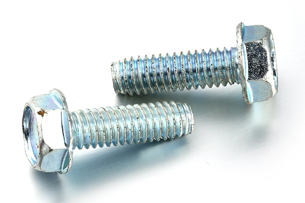 Galvanized Hex Serrated Flange Bolt Accept Logo