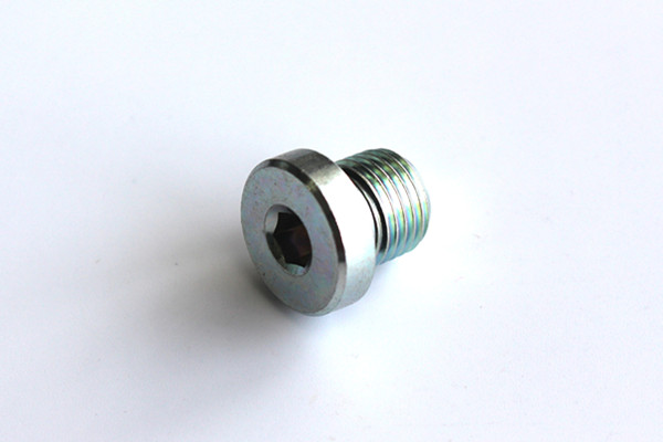 High Pressure Steel Hex Socket Head Hydraulic Plug with Rubber Gasket