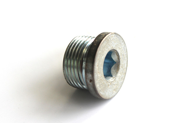 Customized Pipe Fitting Male Threaded Hydraulic Plug with Rubber Seal