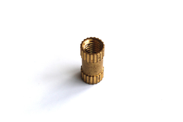 Brass Female Threaded Knurled Hydraulic Nut