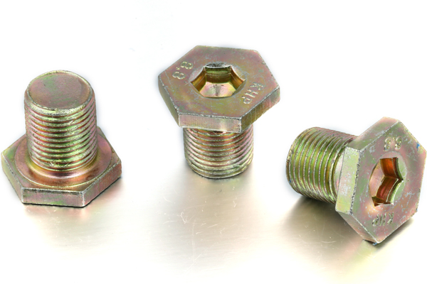 Cheap Gr 8.8 Yellow Zinc Plated Hexagon Head Bolt with Hole