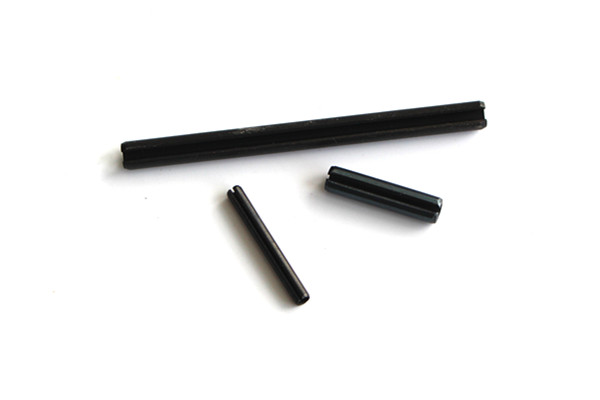 Black Straight Hollow Locking Dowel Spring Pin