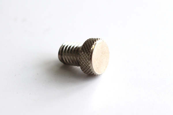 Stainless Steel Customized Round Thin Head Hollow Pin with Thread