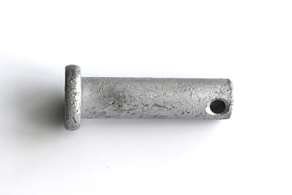 Carbon Steel HDG Flat Head Round Retaining Cotter Pin Bolt with Hole