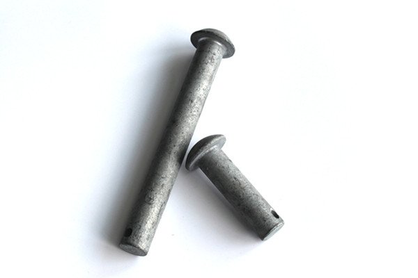 Carbon Steel HDG Half Ball Mushroom Head Rivet Bolt Axle Pin