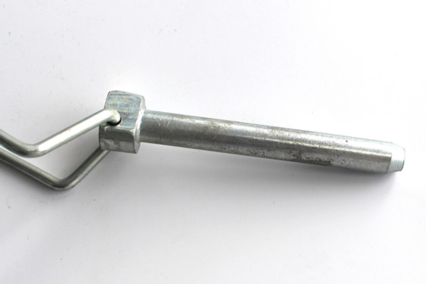 Galvanized Carbon Steel Scaffolding Spring Lock Pin with Steel Ring