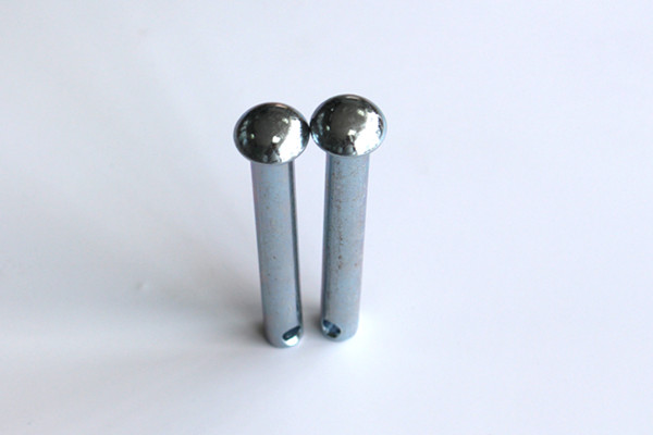 Galvanized Steel Half Ball Head Rivet Cotter Pin Bolt