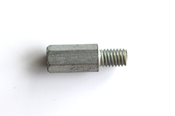 Customized Carbon Steel Zinc Solid M6 Threaded Blind Bolts Standoff