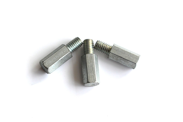 Customized Carbon Steel Zinc Solid M6 Threaded Blind Bolts Standoff