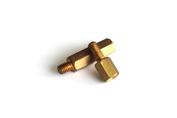 CNC Brass Hex Head Threaded M3 Led Electrical Standoff